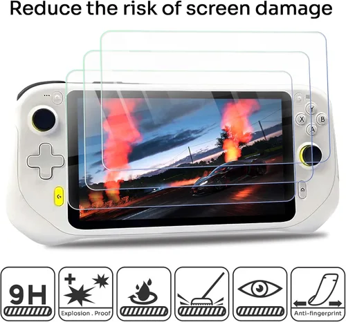 Vista 2 de LUPAPA Protector de pantalla para Logitech G Cloud Gaming de mano HD resistente a los arañazos