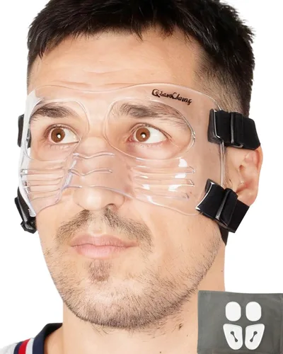 Vista 10 de QianCheng Protector de nariz con acolchado de silicona LX Negro