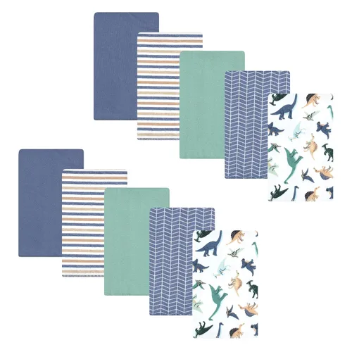 Vista 110 de Hudson Baby - Paños unisex de franela de algodón para bebé, avión, talla única
