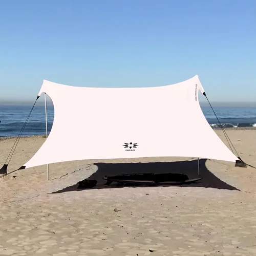 Vista 20 de Neso Gigante - Carpa de Playa Portátil Refugio Solar - Toldo de Sombra de Playa Ligero - Fácil Instalación para Salidas Familiares - Esquinas