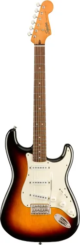 Vista 9 de Squier Classic Vibe 50s Stratocaster Guitarra Eléctrica, con garantía de 2 años, Sunburst de 2 colores, diapasón de arce 2-Color Solburst