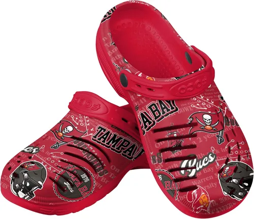 Vista 12 de FOCO Arizona Cardinals NFL Mens Historic Print Clog with Strap