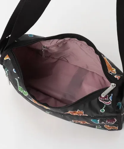 Vista 4 de Classic Hobo Crafty Cats - Estampado negro, Crafty Cats - Estampado negro