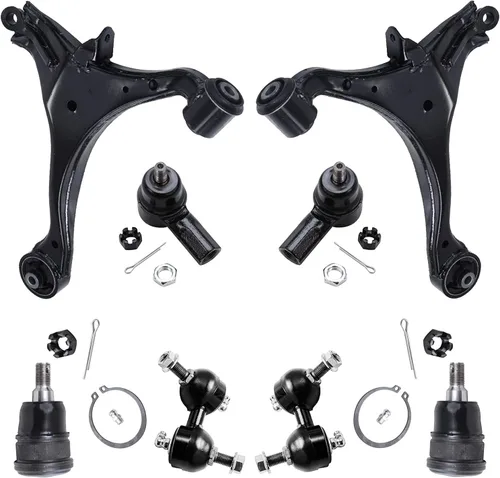 Vista 17 de Detroit Axle - Kit de suspensión frontal de 8 piezas para Chevy Silverado