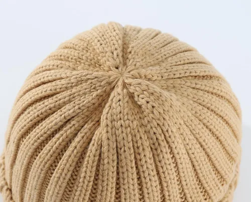Vista 5 de Home Prefer Gorro de invierno para hombre, gorro de punto de vellón, gorro cálido para hombre y mujer