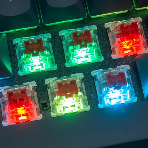 Vista 8 de Keychron Teclado mecánico personalizado con cable V4 60 de diseño QMKVIA macro programable con teclado intercambiable en caliente K Pro interruptor
