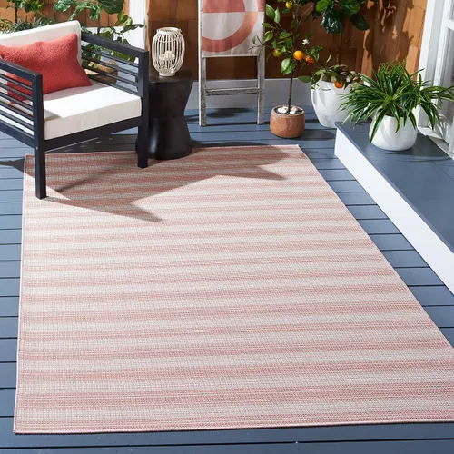 Vista 22 de SAFAVIEH Hampton Collection - Alfombra lavable para exteriores de 2 x 9 pies, color marfil y gris, no desprende pelusa y fácil de limpiar, ideal