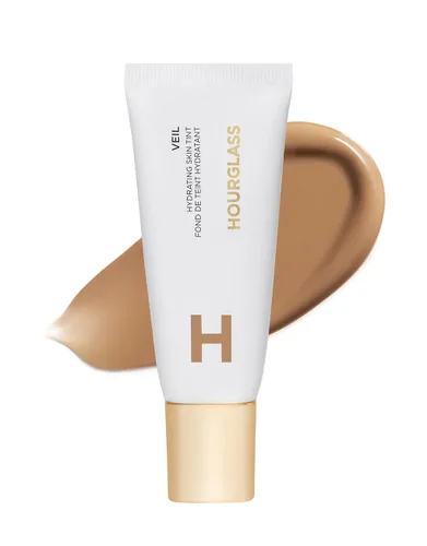 Vista 9 de Hourglass Veil hidratante con color para la piel, humectante tintado con aspecto de rocío, beneficios de maquillaje y cuidado de la piel, ligero