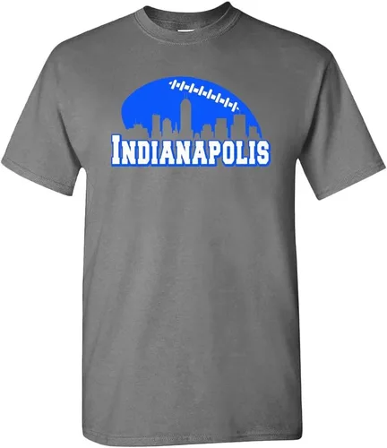 Vista 34 de Xtreme Apparrel City Skyline - Camiseta de hombre para los aficionados al fútbol americano Pittsburgh - Camisa negra