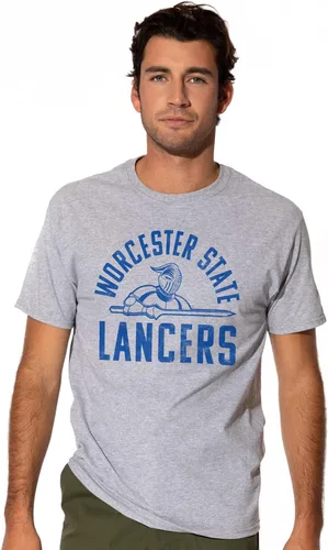 Vista 129 de LOGOVISION Official Collegiate One Color Distressed Logo Short Sleeve for Men & Women T Shirt Collection 3