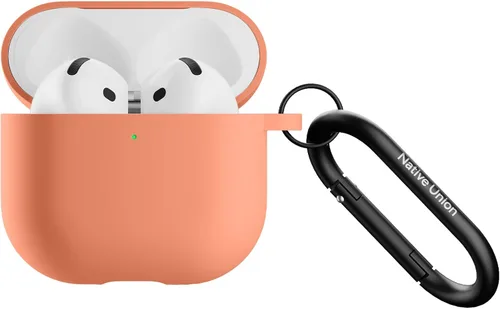 Vista 7 de Native Union Funda activa para AirPods 4 y AirPods 4 con cancelación activa de ruido, funda de silicona mate suave y sedosa con clip para fijar