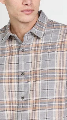Vista 6 de Vince Manga larga a cuadros Prince para hombre, Neutro