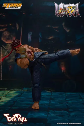 Vista 11 de Storm Collectibles - Ultimate Street Fighter IV - Evil Ryu, figura de acción 1/12