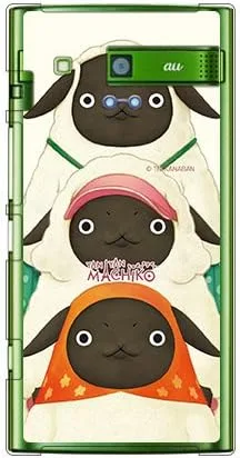 Vista 112 de Yanan Machiko Series Machiko Family Pink (Clear) / for iPhone SE/5s/docomo