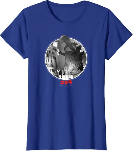 Vista 6 de Godzilla 1954 Icons of Toho - Camiseta pequeña Negro