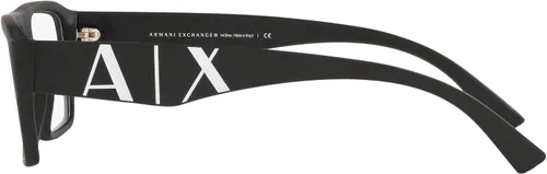 Vista 4 de AX ARMANI EXCHANGE Men's Ax3087 Rectangular Prescription Eyewear Frames