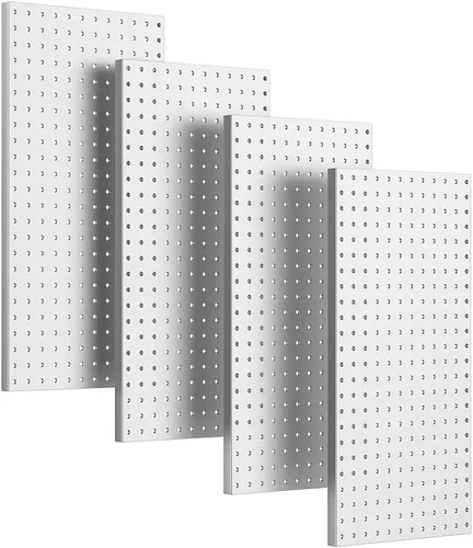Vista 9 de Ultrawall 2 piezas de paneles de pared de tablero de clavijas de metal, tableros de clavijas para almacenamiento de herramientas de garaje