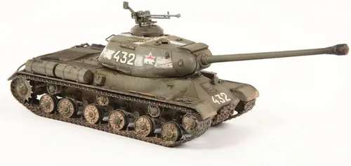 Vista 11 de ZVEZDA 5011 - Tanque pesado soviético IS-2 - Kit de plástico sin pintar - Escala 1:35 94 piezas 5.4" / 13.8 cm