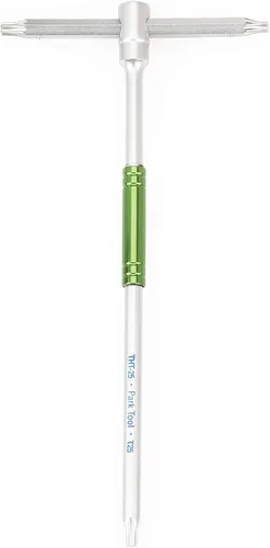 Vista 2 de Park Tool THT-1 - Juego de llaves deslizantes compatibles con Torx con mango en T, color plateado herramientas manuales para bicicleta