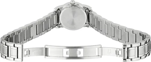 Vista 5 de Bulova Mujer 96p143Highbridge analógico visualización Cuarzo Reloj color negro y plata