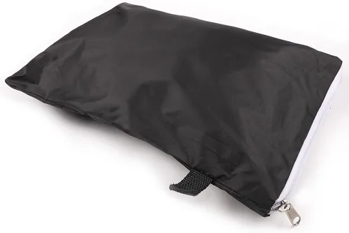 Vista 6 de ANMINY - Fundas impermeables para sillas de patio, color negro, Negro
