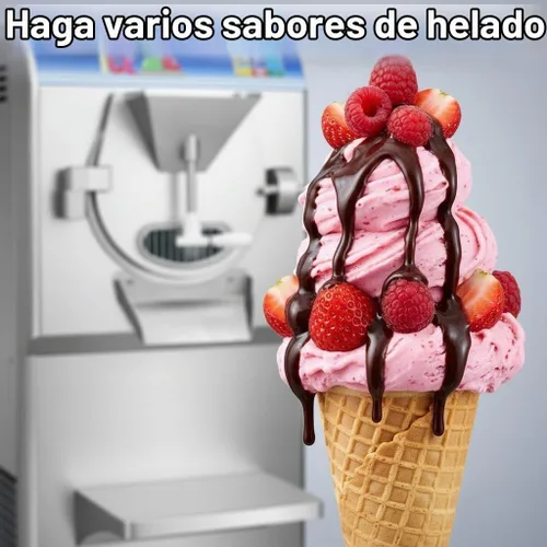 Vista 6 de Máquina de helado duro comercial de gelato de puerta SSS 9-11 galón/H