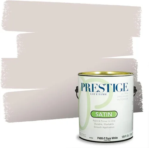 Vista 74 de PRESTIGE Paints - Pintura interior e imprimación en uno, 1 galón, cáscara de huevo, pimienta envejecida