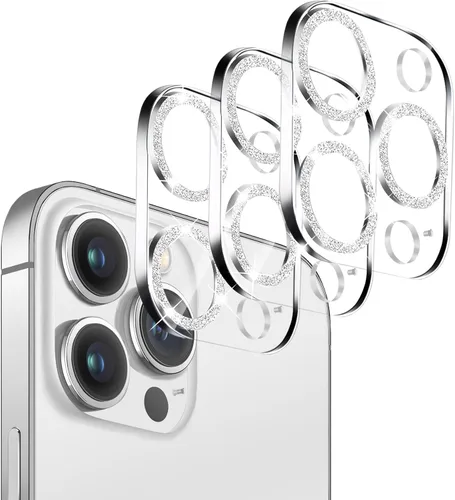Vista 17 de Dengduoduo Paquete de 3 protectores de lente de cámara para iPhone 13 de 6.1" y iPhone 13 Mini de 5.4", vidrio templado, Ultra HD, dureza 9H Todo