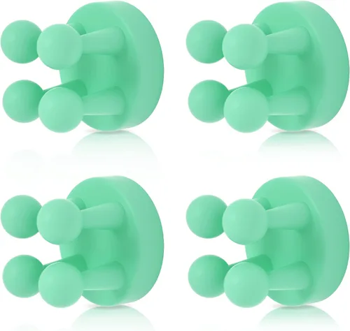 Vista 11 de 4 soportes de silicona para cepillos de dientes, gancho multifunción, impermeable, autoadhesivo, para cepillo de dientes, soporte para enchufe