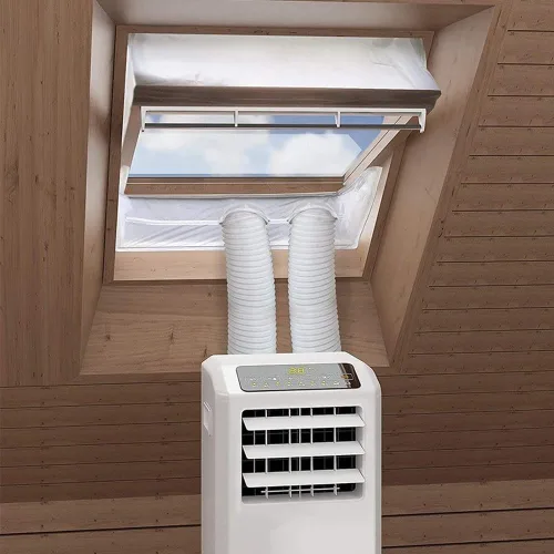 Vista 3 de AC Window Seal Kit 150in Rotating Sash Cloth(190 * 38cm)