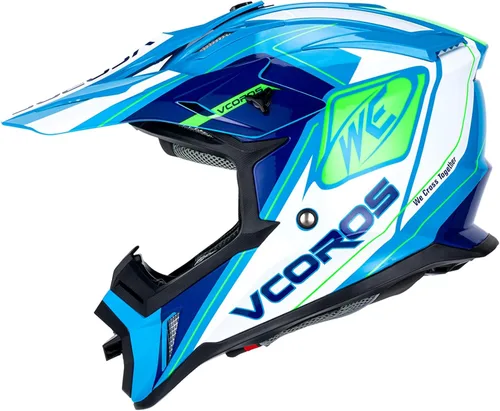 Vista 12 de VCOROS H637 - Cascos de motocross para adultos, ATV, Dirtbike, BMX, MX, todoterreno, aventura, UTV, con certificación DOT