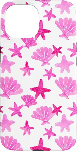 Vista 6 de Coastal Granddaughter Preppy Shells Starfish Ocean Nautical Case for iPhone 17