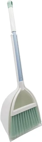 Vista 14 de Mini Escoba con Palita - Pequeño Juego de Limpieza para el Hogar, Ideal para Cocina, Baño, Nido de Mascotas, Barco (Set de 3, Azul+Naranja+Amarillo)