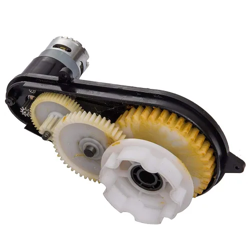 Vista 8 de weelye 12V550 40000RPM Caja de cambios con alto par motor de 12 V CC para niños montar en piezas de automóvil, SUV, motor eléctrico con caja