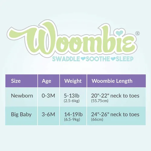 Vista 3 de Woombie Original Pink Blush Chevron One-Step manta de bebé, Pink Blush