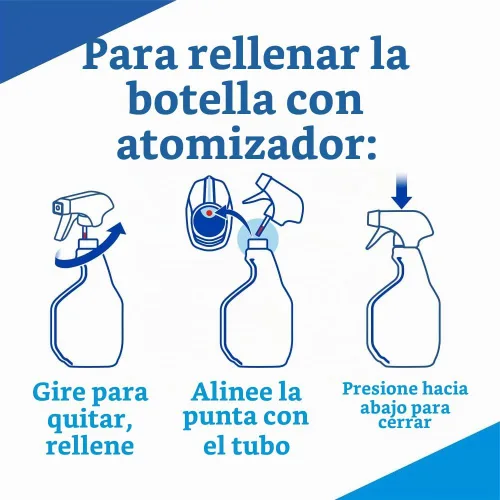 Vista 4 de Tilex 35600 desinfecta el removedor instantáneo del moho, espray de tubo inteligente de 32 onzas, 9/cartón