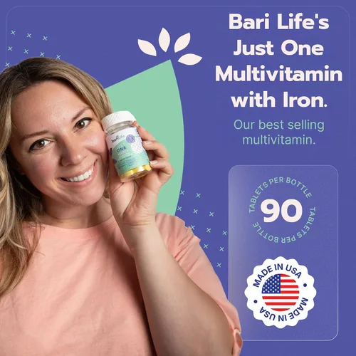 Vista 4 de Just One - Multivitamínico Bariátrico Una Vez al Día con Hierro (30)