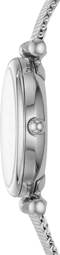 Vista 3 de Fossil Carlie Mini Reloj casual de cuarzo de acero inoxidable para mujer
