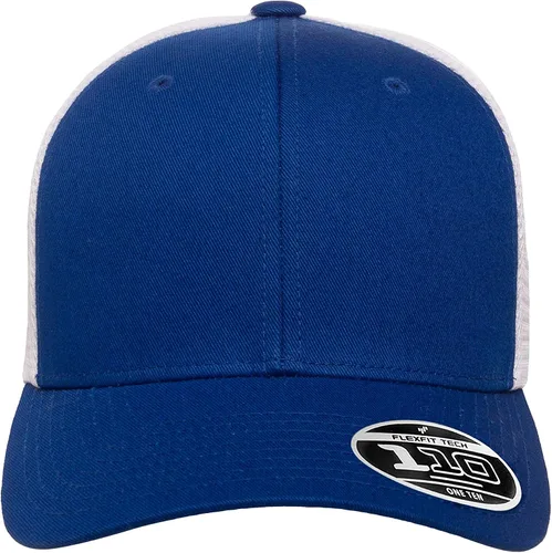 Vista 2 de Flexfit Gorra de malla elástica Melange para hombre