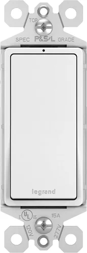 Vista 9 de Legrand-Pass & Seymour TM870BKCC10 llave eléctrica decorativa, TM870ISLCC10