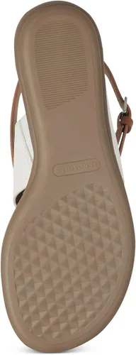 Vista 5 de Aerosoles Sandalias planas AWA para mujer, 9, Blanco