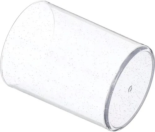 Vista 4 de PATIKIL Portalápices acrílico, lápiz transparente, soporte para brochas de maquillaje, almacenamiento de tazas, organizador de oficina de papelería