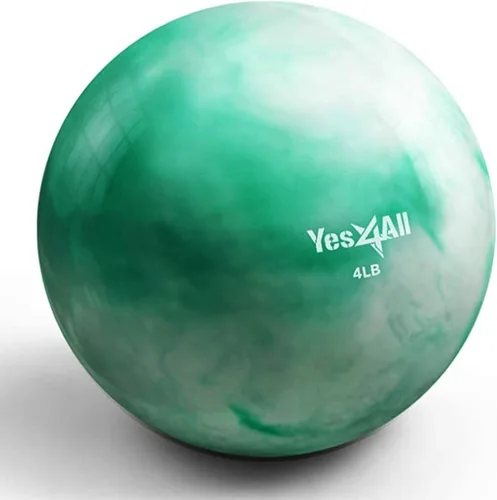 Vista 25 de Yes4All - Bolas de tonificación con peso para ejercicio, bolas medicinales suaves para ejercicio, pilates, yoga, equilibrio, flexibilidad, 2-10