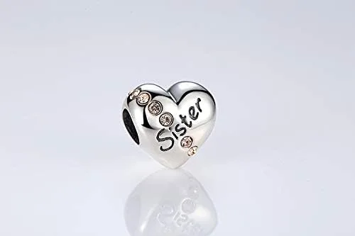 Vista 2 de Ouroyea Colgante de plata de ley 925, joyería para niña, regalos para mujer, pulsera y collar