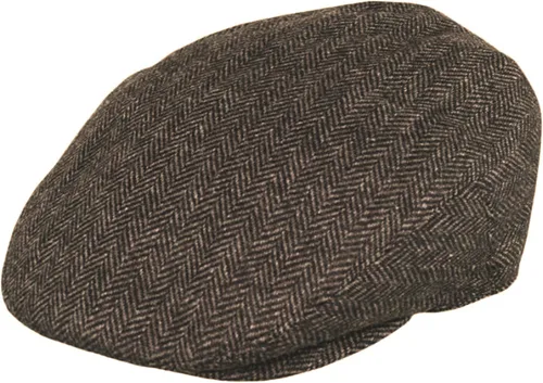 Vista 25 de Epoch Gorra de conducción de cabbie de lana de espiga para hombre