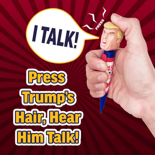 Vista 3 de Bolígrafo parlante Donald Trump - 8 citas de voz real (edición 45-47)