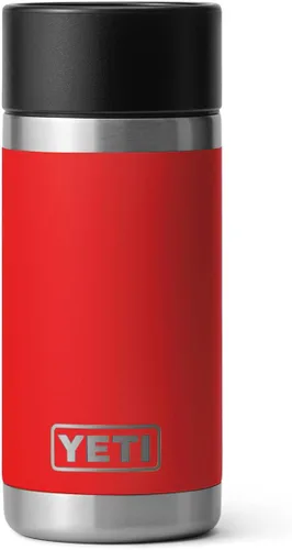 Vista 17 de YETI Rambler - Termo de acero inoxidable con aislamiento al vacío y tapa para bebida caliente, de 12 onzas Alpine Amarillo