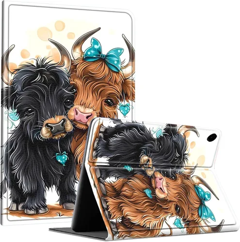 Vista 63 de Slim Case for Samsung Galaxy Tab S10 Lite / S10 FE / S9 FE 10.9" & Galaxy Tab S9 11", Multi-Angle Stand PU Leather Smart Folio Cover with Soft TPU