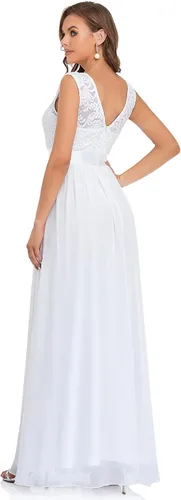 Vista 2 de Ever-Pretty Vestidos de dama de honor con cintura imperio fruncido para mujer 0646