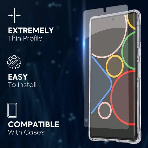 Vista 7 de Case-Mate - Serie Tough - Paquete de protección - Funda y protector de pantalla para Google Pixel 6 Pro - Delgado - Protección contra caídas de 10